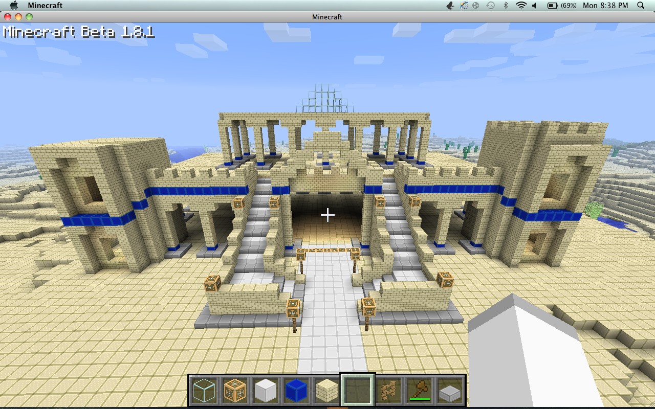 Desert Palace Minecraft Project